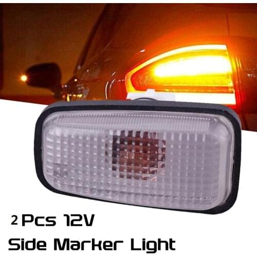 2PCS 12V Side Marker Light Repeater Lamp Blinker For Peugeot 106 306 406 806 Saxo Berlingo Xsara Side Indicator