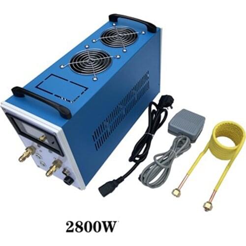 2800W ZVS Induction Heater Induction Heating Machine Metal Smelting Furnace High Frequency Welding Metal Quenching Equipment
