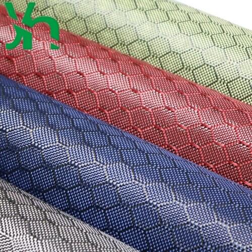 3K240g black/yellow/blue/red football grain carbon fiber cloth, personalized car interior and exterior decoration modification