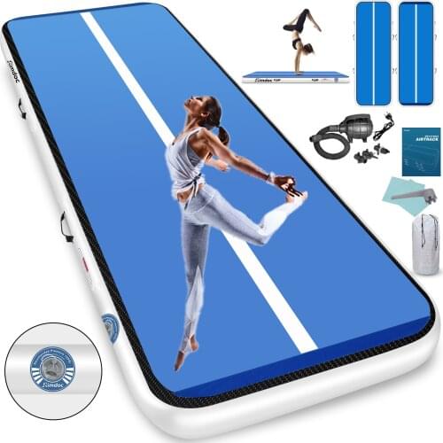 6M Air Track 5M Inflatable Toy Airtrack 4M Gymnastics Tumbling Mat for Train Cheerleading Yoga Mat Tumble Track 7 DAYS DELIVERY
