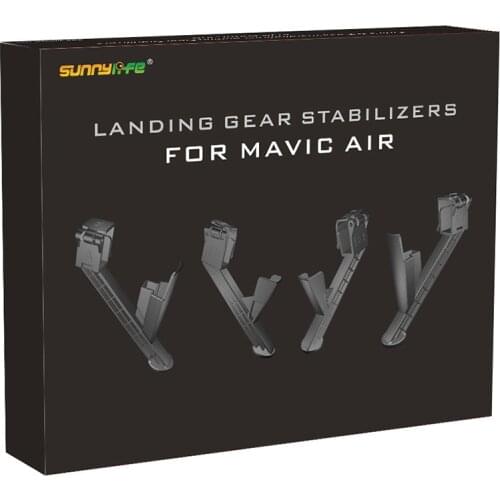 4pcs Mavic Air Landing Gear Heightened Landing Feet Bracket Support Legs Gimbal Camera Protector Tripod For DJI Mavic Air