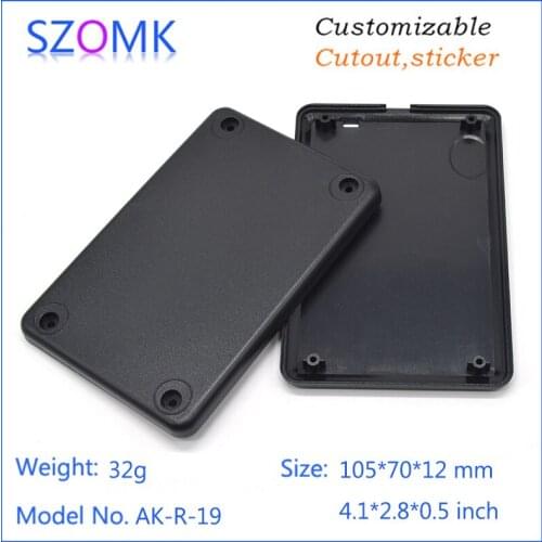 One piece door control system electronic lock plastic enclosure FRID reader junction box case 105x70x12mm