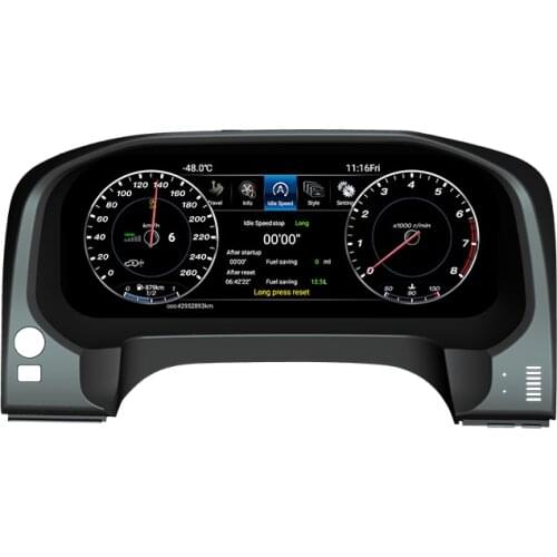 Bosstar digital speedometer for car tachometer for Toyota Prado 2010-2017 auto instrument cluster dashboard