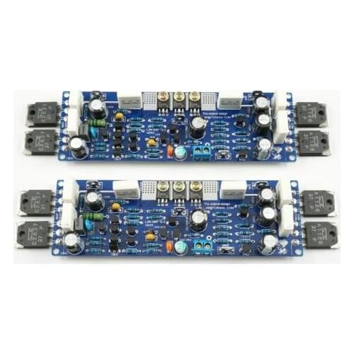 DIY KIT L12-2 stereo power amplifier board kit 120W 2-CH +-50V