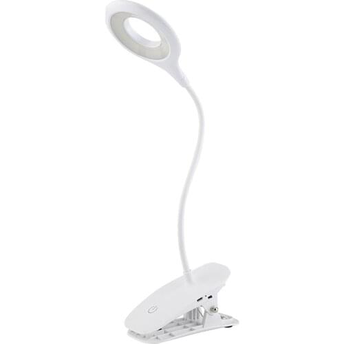 Flexible Reading Light Adjustable LED Touch Control Bed Headboard Lamp 20LED