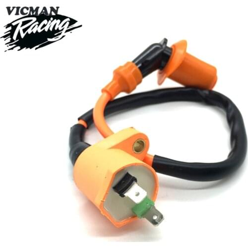 Racing Ignition Coil For GY6-50 GY6 50CC 125CC 150CC Engines Moped Scooter ATV Quad Motorcycle High Pressure coil