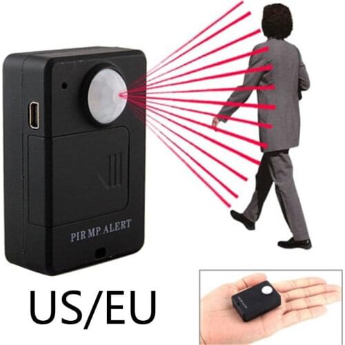 Mini GSM PIR Alarm Motion Sensor Alarm Infrared Wireless GSM Alarm Anti-theft Motion Detector With EU Plug High Sensitivity