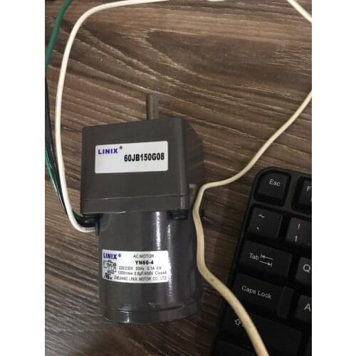 Deceleration 3 lines gear box motor linix 60jb150g08 YN60-220-4 Constant speed reducer 220/230V