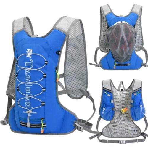 Outdoor Sport Cycling Running Water Bag Storage Hydration Pocket Backpack UltraLight Hiking Bike Riding Pack Bladder Knapsack