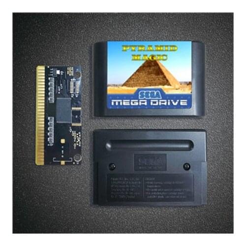Pyramid Magic - 16 Bit MD Game Card for Sega Megadrive Genesis Video Game Console Cartridge