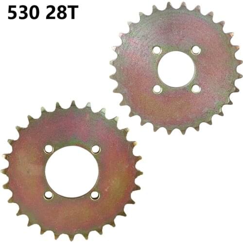 High Quality 530 28tooth 28T 41mm 55mm Rear Sprocket for ATV Quad Pit Dirt Bike Buggy Go Kart Motorcycle Motor