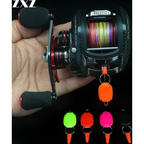 10pcs Updated Baitcasting Reel Fishing Line Holder Buckle Stopper Keeper Clip Fish Accessories Stop Buckle Lightweight Outdoor