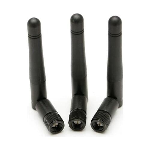 2pcs/lot 2.4G WiFi ZigBee bluetooth wireless module small glus stick antenna 3dbi high gain 8.5cm length SMA male needle