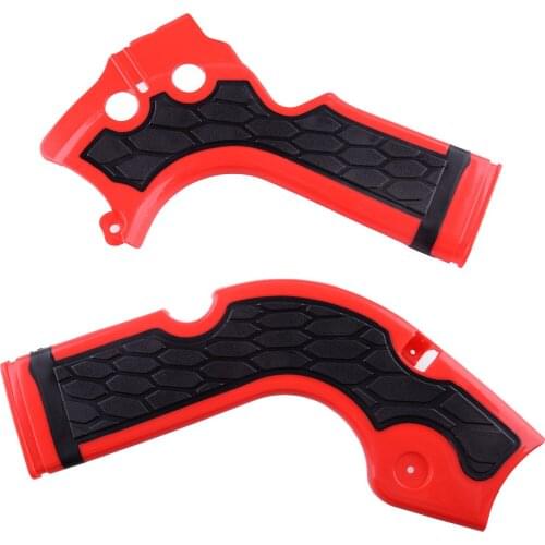 2Pcs Motorcycle Frame Guards Fairing Covers Protector Decoration Fit for Honda CRF250R CRF450R 2014 2015 2016