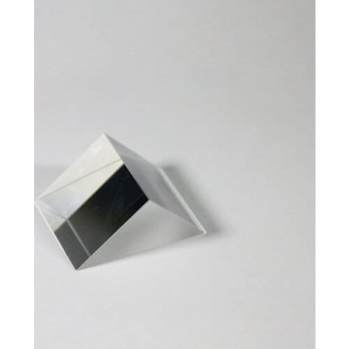 2x2x2MM Right Angle Prism Crystal Optical Glass Trianguglar Glass Prism Spectroscope Physics Teaching Experiment