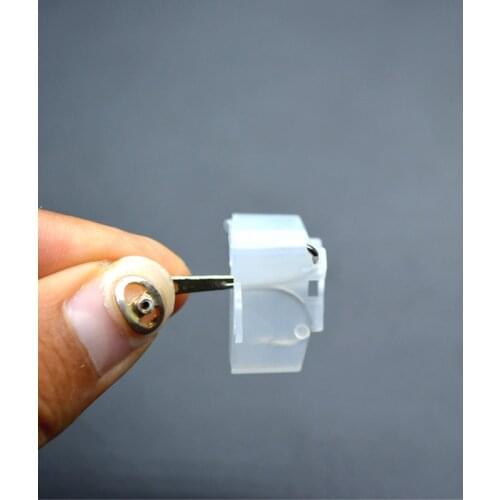 50pcs/Set Durable White Plastic Fishing Treble Hooks Covers Case Bonnets Caps Safety Protector High Quality