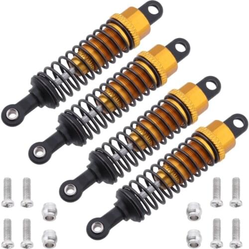 4pcs M602 Aluminum Shock Absorber For RC Himoto 1:18 Upgrade Parts Electric Mastadon E18MT Spino E18XB 23602