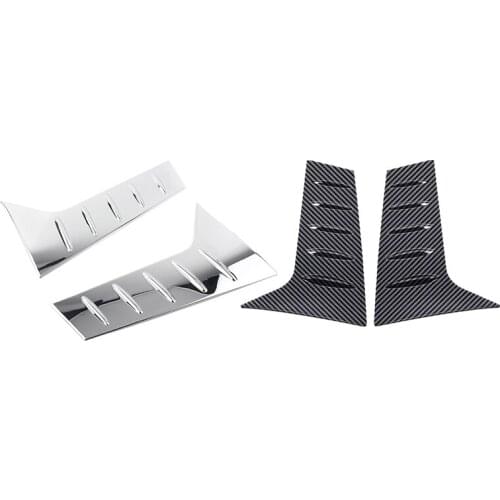 Car Rear Window Side Spoiler C Pillar Side Cover Trim for Toyota Alphard Vellfire 30 Series 2016 2017 2018 2019