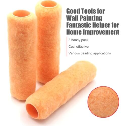 BRAKEMANLarge Job Home Office DIY Paint Roller Cover 9 inch Household for Painting Heavy Duty for Wall Painting