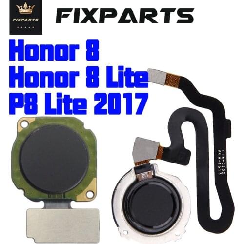 For Huawei Honor 8 FingerPrint Button Honor8 Home Button Touch ID Sensor Key 7X V9 ForHuawei Honor 8 Lite FingerPrint Flex Cable