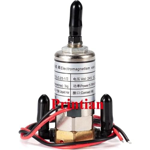 JYY Electromagnetism Vale JYY(D)-Z-2/3-1/II For Infiniti Phaeton SID Solvent Printer DC 24V 3KG Valve M5 Connect Spare Parts