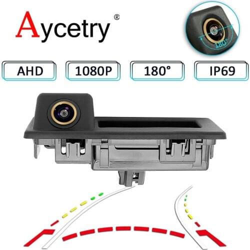 Intelligent Trajectory Line RCD330 Vehicle AHD Rear view Camera hd For Audi A3 A4 VW Touran Tiguan Tournamen MQB MIB Skoda Car