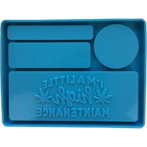 Storage Container Epoxy Resin Mold Letters Makeup Tray Silicone Mould DIY Crafts Casting Tool