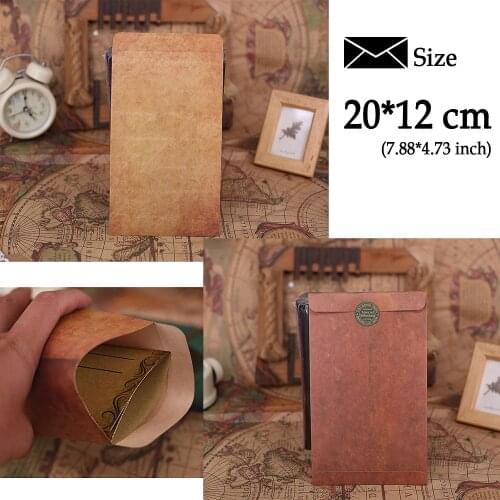 Vintage Envelope 10PCS/Lot Creative Kraft Paper Envelopes DIY Decorative Gift Envelope Small Paper School Office Supplies