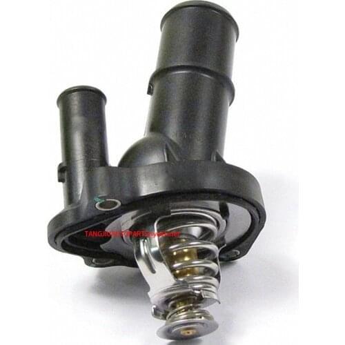 Thermostat Housing Water Outlet Fit JAGUAR XF 2013-2018 XE LR027158 JDE28115 LR2072158