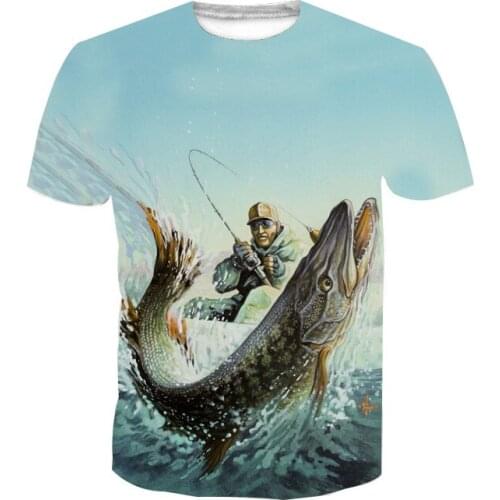 Cool 3D Sublimation Printed Carp Fish Mens T-Shirt 2018 Hip Hop Creative T Shirt