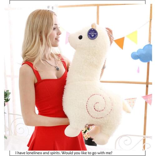 Hot Sale New 28-80cm Four Colors Goat Lamb Sheep Stuffed Animals Plush Toys Doll Xmas Kid ALPACA Gift Soft