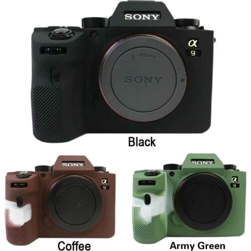 Soft Silicone Rubber Camera Protective Body Case Cover For Sony A9 / A7 III A7R3 A7RIII A7III A7M3 / A7 II A7II A7M2 A7SII A7RII