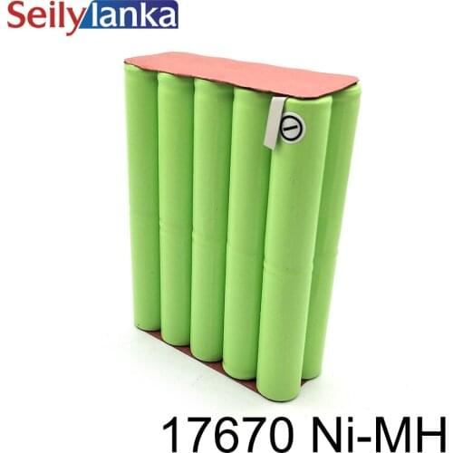 Ni MH 3800mAh for Hitachi 24V battery pack CV-XG200 CV-XG200 cells by FDK 24V 17670C20SE Vacuum Cleaner