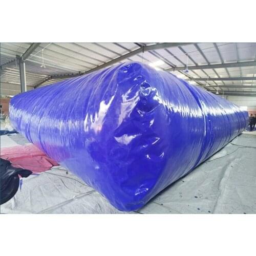 Custom Bigger Blue color Frame Bag Bladders Water Tank Flexible Liquid Storage Fuel Pillow Tanks