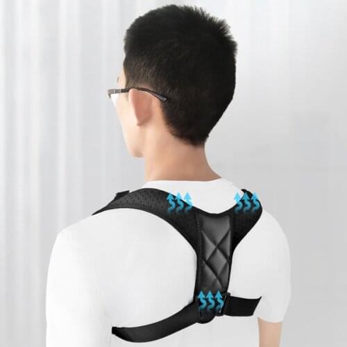 LUBINS Adjustable Clavicle Posture Corrector Men Woemen Upper Back Brace Shoulder Lumbar Support Belt Corset Posture Correction