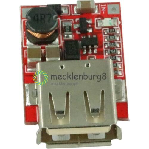 DC-DC Converter Output Step Up Boost Power Supply Module 3V to 5V 1A USB Charger For Phone MP3 MP4 96% Efficiency