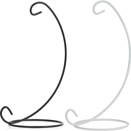 1 Pc Hanging Holder Crystal Terrarium Vase Iron Stand Home Decoration Holder Iron