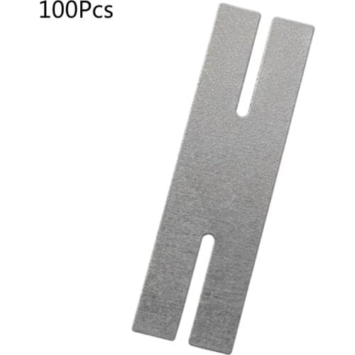 100pcs/lot 0.15*8*28 H type Nickel Plated Steel Strap Strip Sheets for Battery Pack Spot Welding Spot Welder Equipment