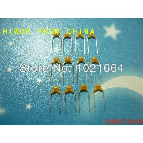 1000pcs/lot) 0.68uF 684 50V Leaded Multilayer/Monolithic Ceramic Capacitor, pitch:5.08MM, TOL:20