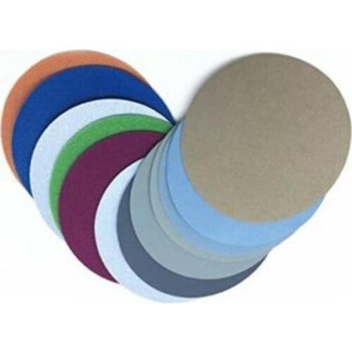 25pcs Sand Paper Wet and Dry 2inch 100mm 1000 2000 3000 4000 5000 Grit Sanding Discs Hook Loop Abrasive Tools