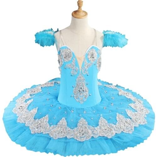 Ballet Dress Adult professional tutu Dress White Black Swan Lake tutu dress childrens fluffy skirt Tutu pancake dancewear