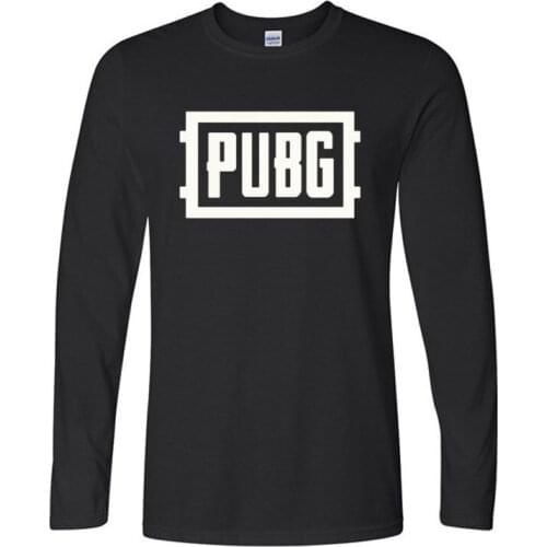 PUBG PLAYER UNKNOWNS BATTLEGROUNDS Long Sleeve O Neck New t shirt game fans gift boy friend gift PUBG Cotton Loose T SHIRTS