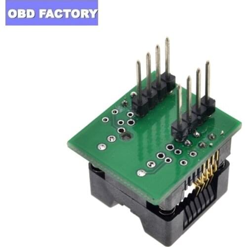 Hot SOIC8 SOP8 to DIP8 EZ Socket Converter Module Programmer Output Power Adapter With 150mil Connector SOIC 8 SOP 8 To DIP 8