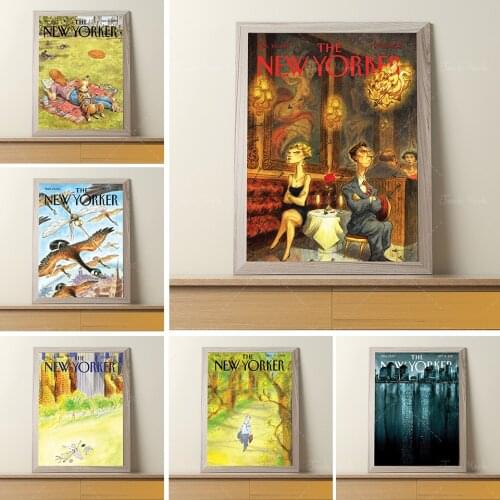 Hot Dog The New Yorker 2019 July 8 Magazine Cover ALL Sizes Printable DOWNLOAD