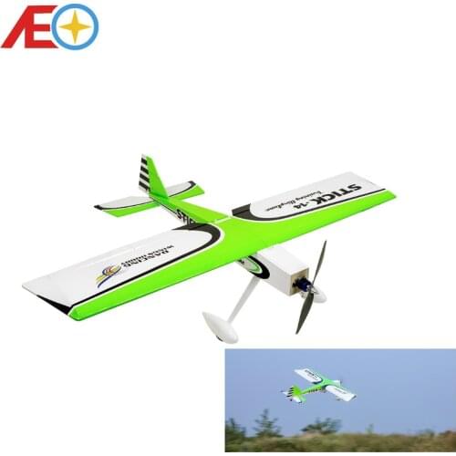 New Sports Training RC Balsawood Airplane Laser-cutting PNP ARF 1400mm (55") STICK14 Film Covering Finished Building Wood model