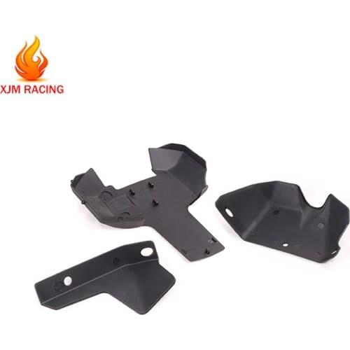 Plastic Guard Chassis Protection Shield for 1/5 HPI ROVAN BAJA 5B 5T 5S King Motor ROFUN BAHA Rc Car Toys Racing Parts