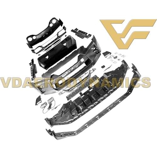 Suitable For 08-16 Nissan GT-R GTR R35 change to 17-20 GTR VAD Full Body Kit includes Front Rear Bumper Sides