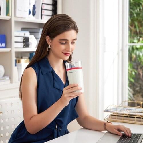 300ML Portable Mixing Cup BPA Free Handhold Self Stirring Water Bottle 850mAh Battery Cordless USB Rechargeable Food Blender