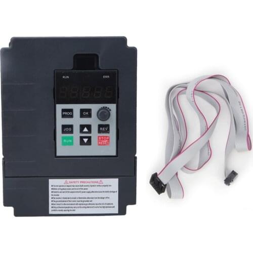 JH-S2-2T Variable 0.75/1.5/2.2KW Frequency Inverter Universal Mini Single Phase 220V Input 3 Phase 220V Output VFD Varuable