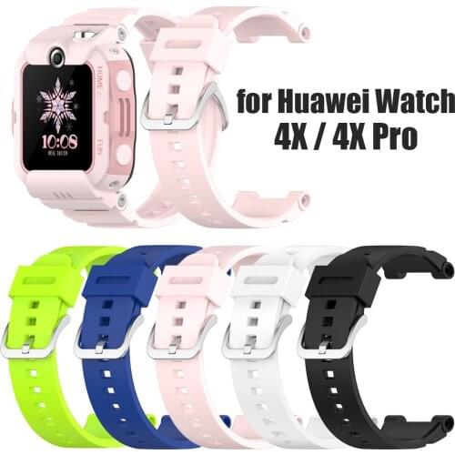 Mnycxen Silicone Strap For Huawei Watch 4X /4X Pro Watchbands With Screwdriver Tools bracelet de montre Correa de reloj Bands